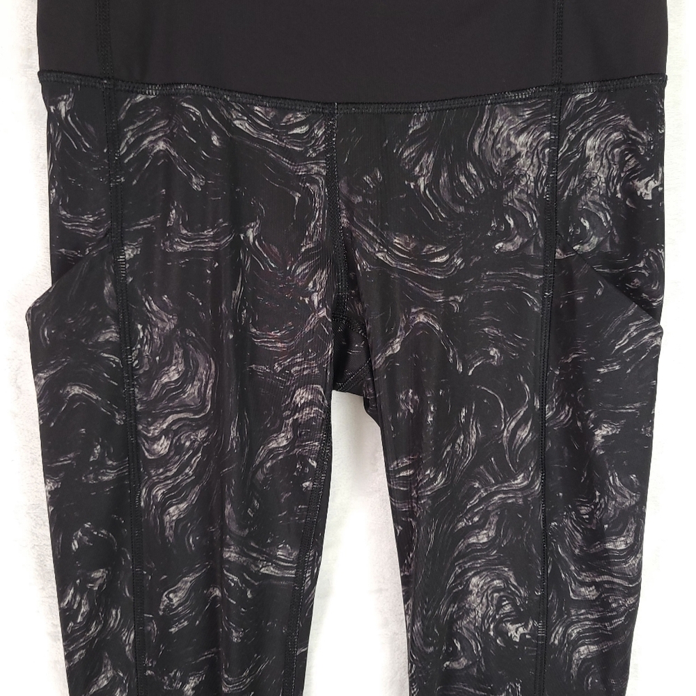 Lululemon Speed Tight II Full-On Luxtreme Arsenal Ambient Grey Black / Black 4 - Picture 5 of 9